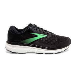 BROOKS DYAD 11 WIDE/D PIANTA LARGA WOMEN - 082 BLACK/EBONY/GREEN - 120312 1D 082