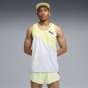 PUMA CANOTTA - M LIGHTSPEED ULTRAWEAVE GRAPHIC SINGLET - 42 Silver Pink - 528564 42